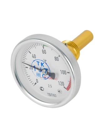 Термометр биметаллический 0-120