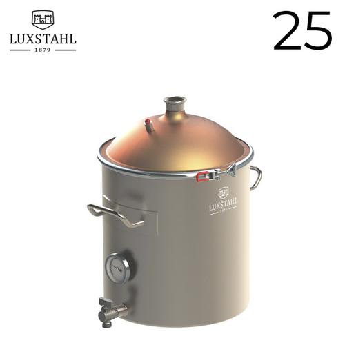 «Абсолют 1.5» 25 л (крышка купольная медная)